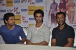Sushant Singh Rajput, Raj Kumar Yadav, Abhishek Kapoor at Kai po che DVD launch in Infinity Mall, Mumbai on 10th May 2013 (54).JPG